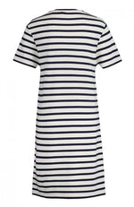 Load image into Gallery viewer, Gant Stripe T-Shirt Dress Blue
