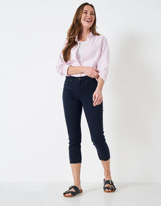 Crew Cropped Jeans Navy