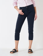 Load image into Gallery viewer, Crew Cropped Jeans Navy
