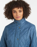 Load image into Gallery viewer, Barbour Flyweight Cavalry Quilted Jacket Blue
