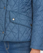 Load image into Gallery viewer, Barbour Flyweight Cavalry Quilted Jacket Blue
