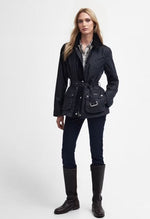 Load image into Gallery viewer, Barbour Lily Waxed Jacket Navy

