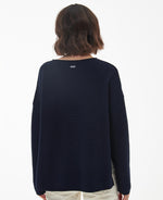 Load image into Gallery viewer, Barbour Marine Knitted Jumper Navy

