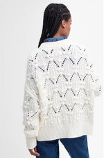 Load image into Gallery viewer, Barbour Glamis Jumper White

