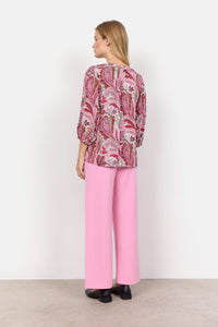 Soya Concept Paisley Blouse Pink