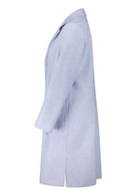 Load image into Gallery viewer, Betty Barclay Faux Wool Coat Blue
