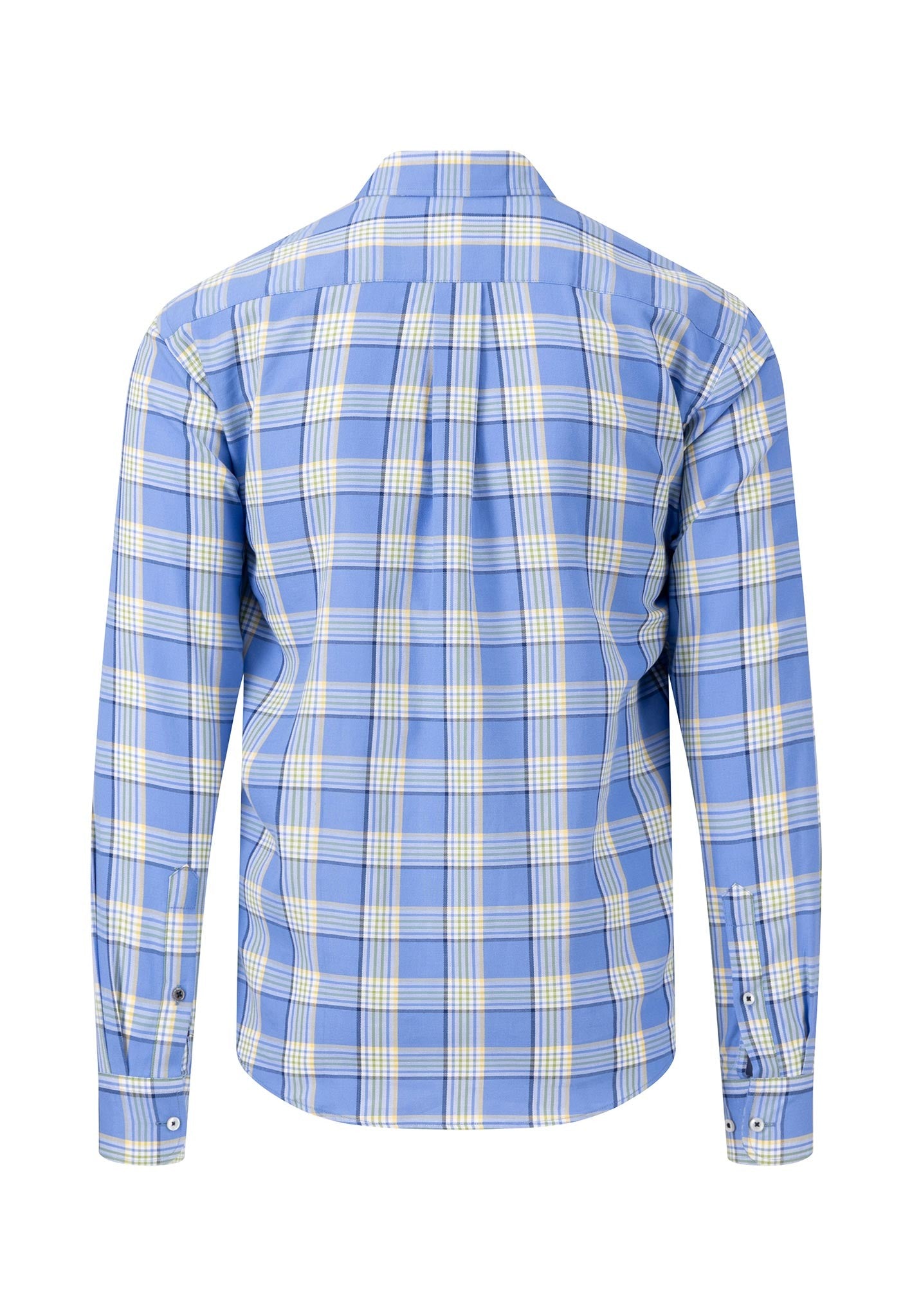 Fynch Hatton Premium Cotton Shirt Crystal Blue
