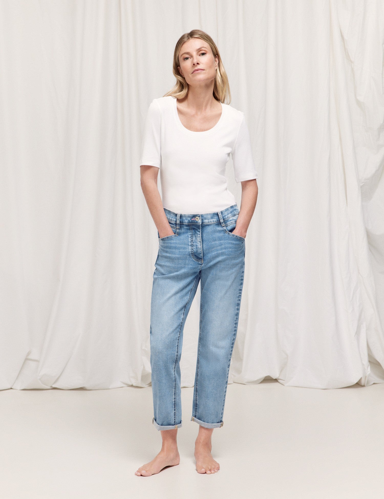 Gerry Weber Relaxed Fit Jeans Blue