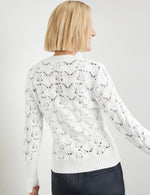 Load image into Gallery viewer, Gerry Weber Openwork Pattern Knit Off White
