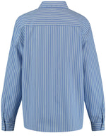 Load image into Gallery viewer, Gerry Weber Stripe Rhinestone Shirt Blue
