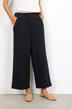 Load image into Gallery viewer, Soya Concept Culotte Trousers Black
