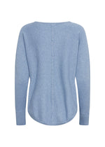 Load image into Gallery viewer, Soya Concept Button Detail Jumper Blue
