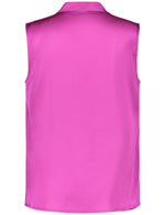 Load image into Gallery viewer, Taifun Satin Sleeveless Blouse Pink
