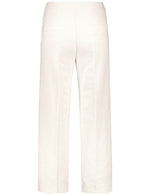 Load image into Gallery viewer, Gerry Weber Textured Trousers White
