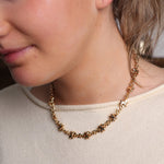 Load image into Gallery viewer, Zelly Embellished Egg Necklace Gold
