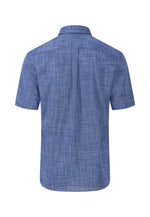 Load image into Gallery viewer, Fynch Hatton Superfine Cotton Short Sleeve Shirt Navy
