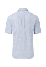Load image into Gallery viewer, Fynch Hatton Superfine Cotton Short Sleeve Shirt Blue

