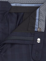 Load image into Gallery viewer, Douglas &amp; Grahame Navy Romelo Trousers Regular Fitting
