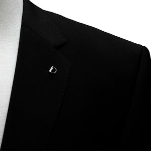 Black Suit Jacket Long Length