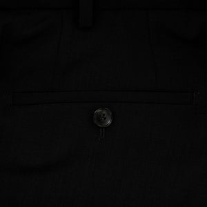 Black Suit Trousers Long Length