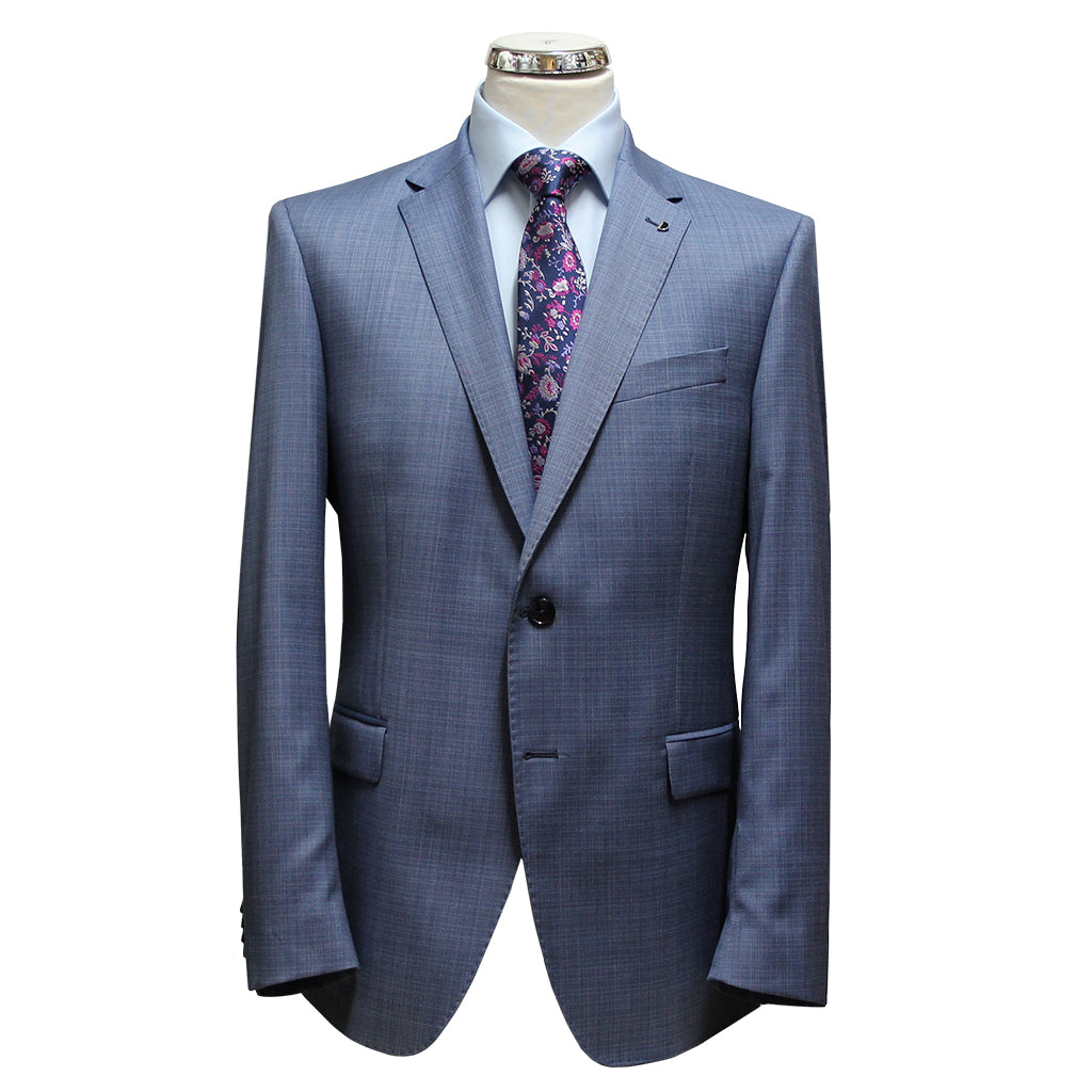 Digel Light Blue Mix & Match Suit Jacket Long Legth