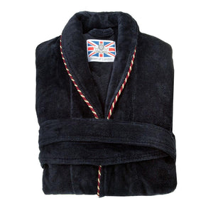 Bown Of London Earl Navy Dressing Gown