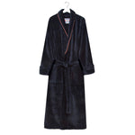 Load image into Gallery viewer, Bown Of London Earl Navy Dressing Gown
