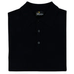 Load image into Gallery viewer, Franco Ponti Navy 3 Button Knitted Polo
