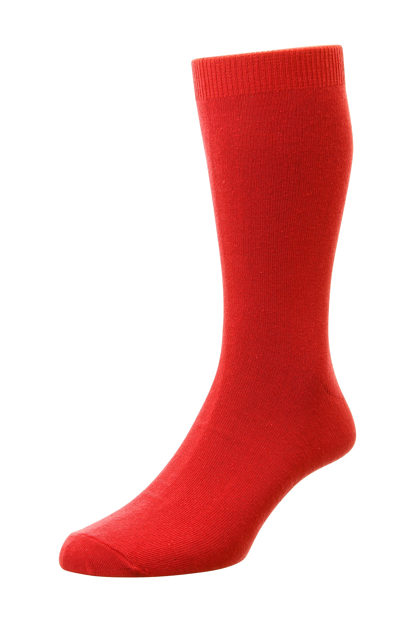 HJ Hall Classic Cotton Rich Socks Bright Red