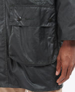 Load image into Gallery viewer, Barbour Sage Border Wax Coat
