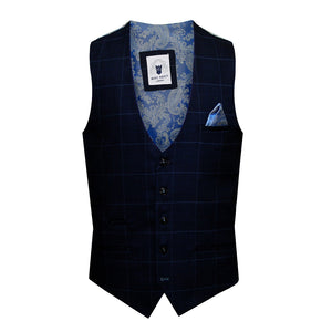 Sky Navy Edinson Waistcoat