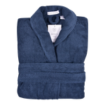 Load image into Gallery viewer, Bown Of London Nua Navy Dressing Gown
