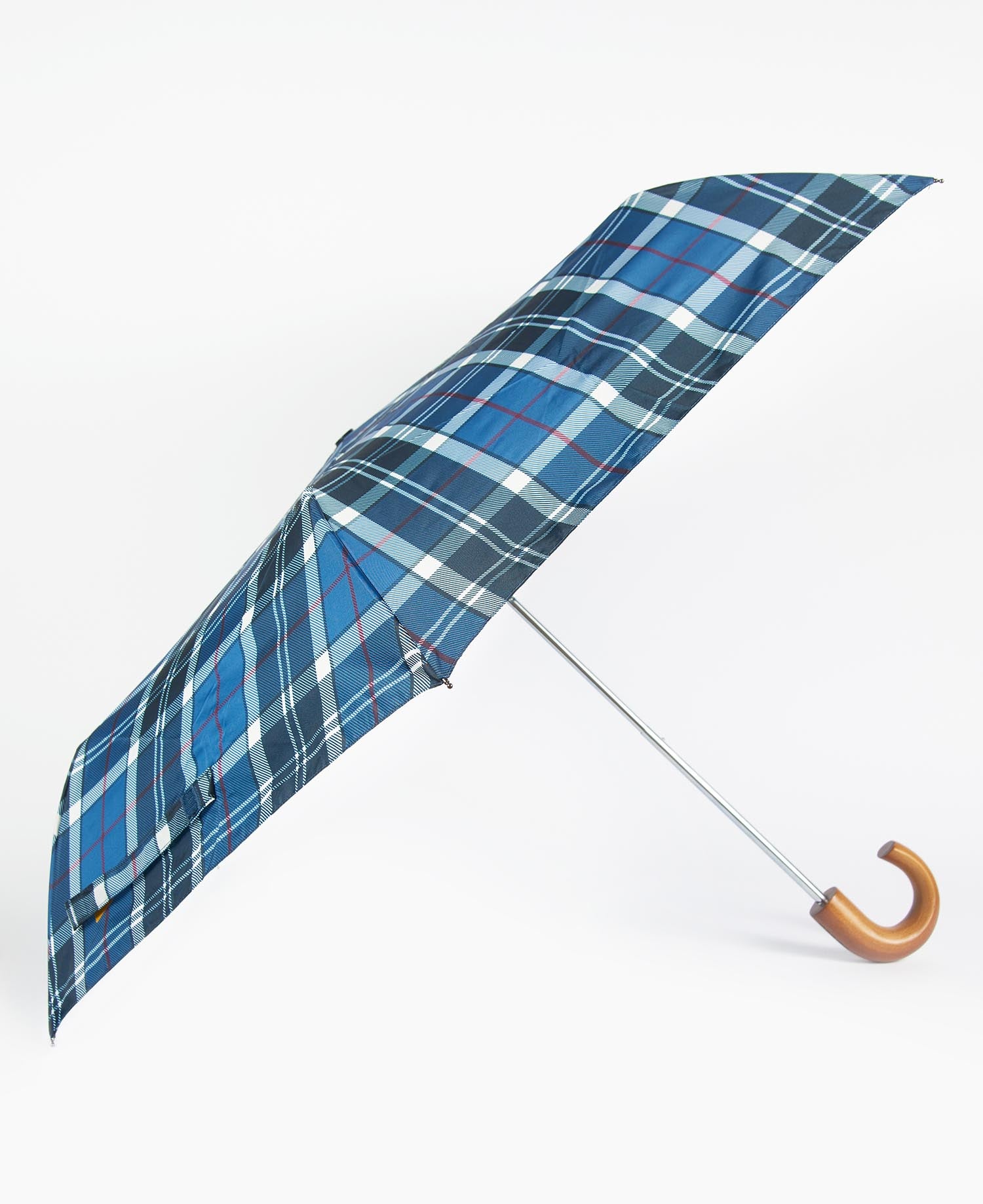 Barbour Classic Blue Tartan Umbrella