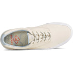 Load image into Gallery viewer, Sperry Ivory Nautical Striper Trainers
